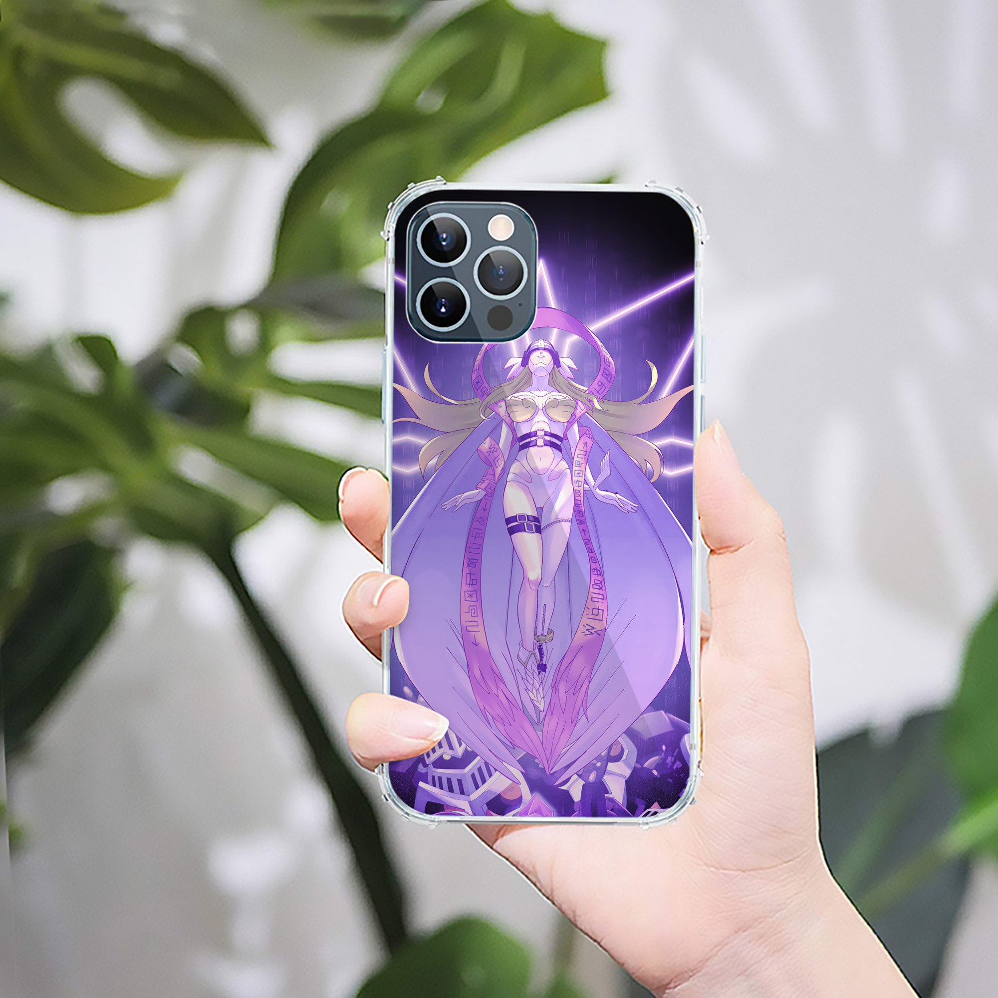 （画像用） Digimon デジタルモンスター/デジモン 【iPhone 12シリーズ対応】透明スマホケース（クリアソフトケース）